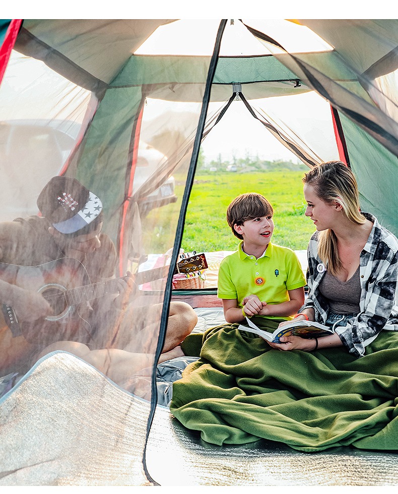 Cheap Goat Tents TANXIANZHE Outdoor Automatic Quick Open Tent Rainfly Waterproof Camping Tent Family Outdoor Instant Setup Tent with Carring Bag   